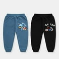 thumbnail image 5 of Esaierr 1-10 Years Boys Fleece Lined Sweatpants for Kids Toddler,Solid Color Cartoon Trousers Bottoms Fashion Soft Jogger Sweat Pants,Fleece Lined Sweatpants, 5 of 7