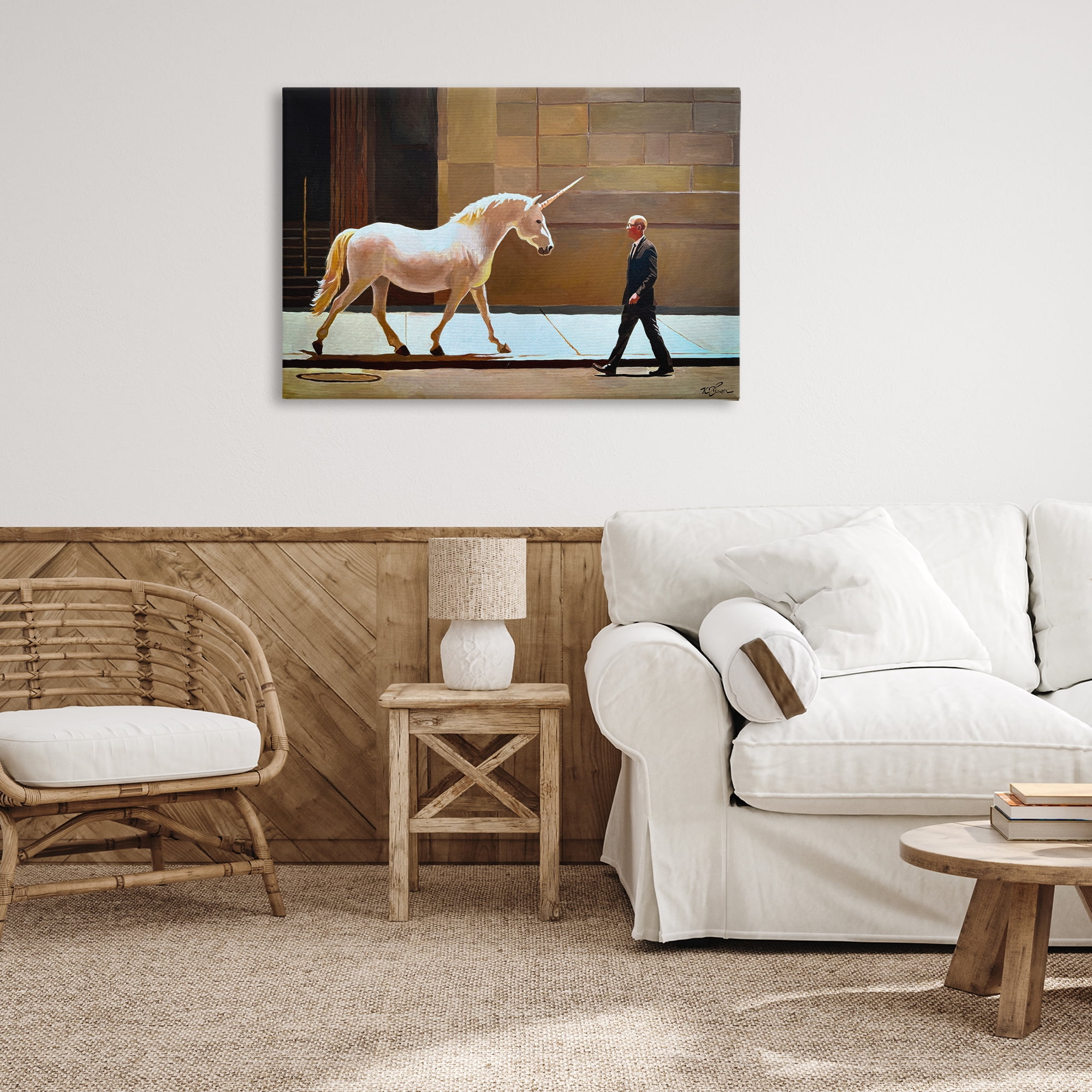 The Exception Proves The Rule Canvas Wall Art, design by Keith Thomson