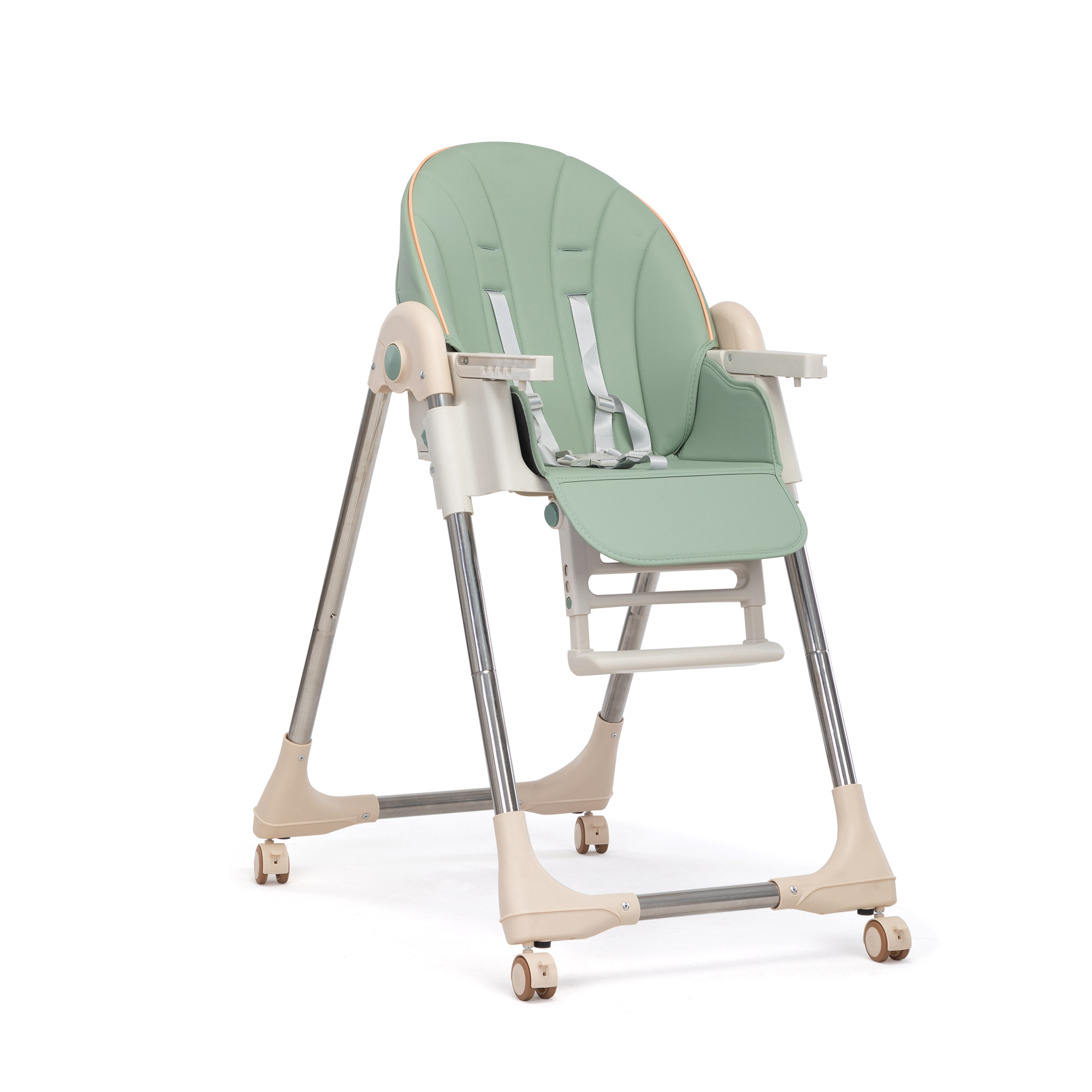 High Chairs for Babies and Toddlers, Booster Seat for Dining Table with 4  Lev