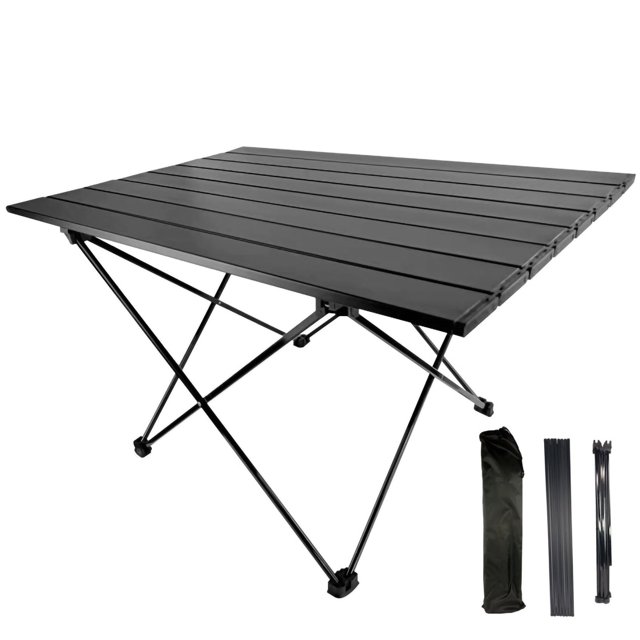 Mesa de camping mesa de pícnic plegable ligera multifuncional portátil para acampar al aire libre cena barbacoa escritorio mediano ANGGREK Otros