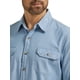 thumbnail image 2 of Camisa Wrangler Authentics de Manga Larga Chambray Claro XXL, 2 of 2