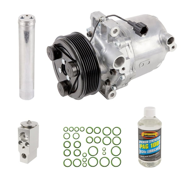 For Nissan Xterra 2005 2006 AC Compressor w/ A/C Repair Kit - BuyAutoParts