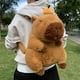 thumbnail image 2 of Mochila de felpa de capibara, bolso de piel de muñeco de peluche Kawaii a la moda, bolso para niños, bolso de hombro, Mini mochila, bolsas, regalos para novia, 2 of 5