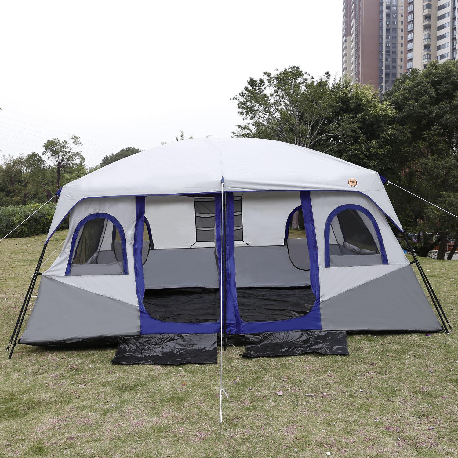 Big Family Tents & 58 Two Room Tents Ozark Trail 9 Person ...