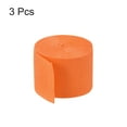thumbnail image 3 of Unique Bargains Crepe Paper Streamer Decoration 82ft Long 1.77 Inch Wide, Orange 3 Pack, 3 of 5