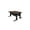 Neo Walnut, variant on Regency Fusion 48 x 58 in. 2 Person Bench Workstation Desk- Neo Walnut