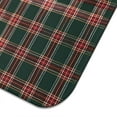 thumbnail image 5 of Green and Red Christmas Plaid Pattern Dish Drying Mat for Kitchen 1 Pack, Ultra Absorbent Microfiber Dishes Drainer Mats,16x18in(41x46cm), 5 of 6