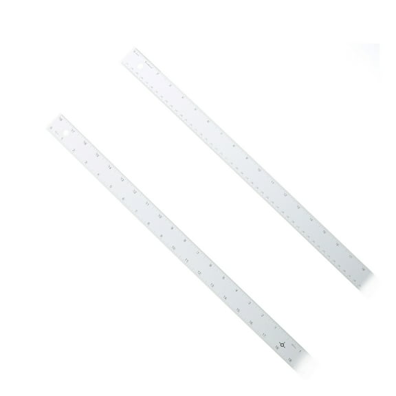 Alumicolor Straightedge with Center Finding Back, 48"