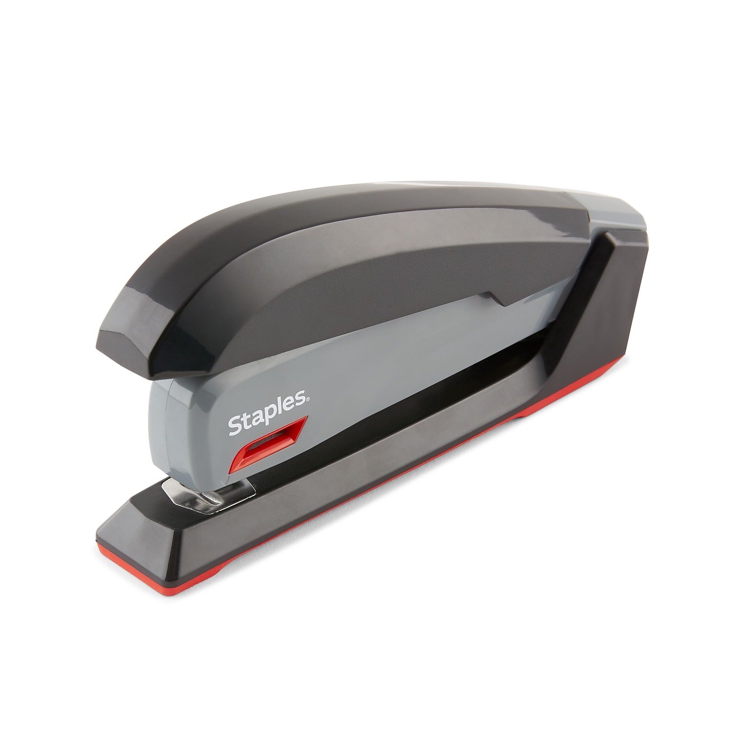 Staples One-Touch Desktop Stapler, Gray/Black photo 1