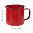thumbnail image 3 of Taza de Camping de 4 Uds., taza de agua multifunción, taza de desayuno, taza portátil, taza esmaltada, 3 of 5