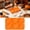 Y86 ZD_Orange1 8.58X5.31", variant on Halloween Ice Cube Tray, Reusable Silicone Freezer Mold For Party Drinks, Novelty Ice Cube Maker For Whiskey Cocktail Coffee