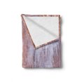thumbnail image 2 of Winter Soft Flannel Fleece Blanket, Winter Night Scenery with Frozen Trees and Snowy Road Landscape Photography Print, Cozy Plush for Indoor and Outdoor Use, 70" x 90", Salmon White, by Ambesonne, 2 of 6