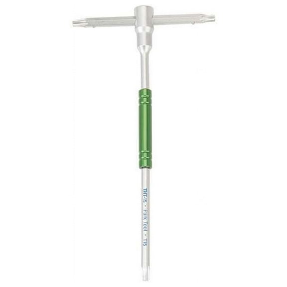 Park Tool THT Sliding T-Handle Torx Wrench Torx Wrench Silver/Green THT-15