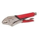 thumbnail image 1 of Pinza De Presión Quijada Curva Mango Bimaterial 10 Inc Urrea Urrea 292WRG, 1 of 2