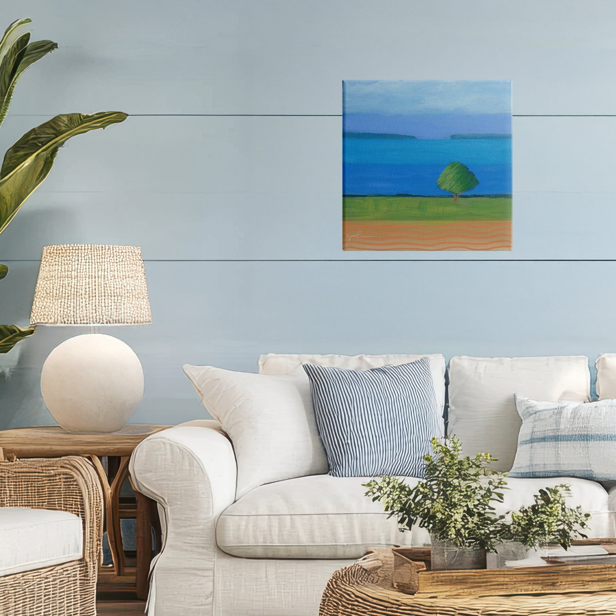 Stupell Industries Lone Tree at Spring Cove Canvas Wall Art, design by Lynn Ericson Fine Art