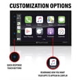 thumbnail image 5 of Planet Audio P9900CPA Double DIN Bluetooth Car Stereo with Apple Carplay and Android Auto, 6.75 Inch, Touchscreen Car Radio Head Unit, AM/FM Receiver, 5 of 9