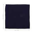 thumbnail image 2 of LOLIPPYY Navy Handkerchief for Men Suit Pocket Square for Wedding Business Decoration, 2 of 8