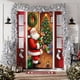 thumbnail image 4 of Decoraciones de Navidad Cubierta de Puerta de Navidad de 35 X 72 Pulgadas Cortina de Puerta de Navidad Decoración de Puerta Y Pared Del Día de Navidad Decoración de Fiesta de Vacaciones Decoraciones D, 4 of 6