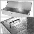 thumbnail image 2 of DNA Motoring 49.5"x13"x10" Aluminum Pickup Truck Bed Trailer Storage Tool Box w/Key Lock, 2 of 4