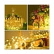 thumbnail image 4 of Cadena de luces solares románticas, 20 m, 65 LED, luz blanca cálida, luces decorativas impermeables alimentadas por energía solar para ambientes al aire libre, 4 of 5