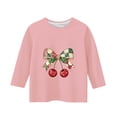 thumbnail image 3 of YUNAFFT Chemises de Noël pour Garçons et Filles 3-12 Ans Manches Courtes Décontractées en Coton Extensible Col Rond, 3 of 3