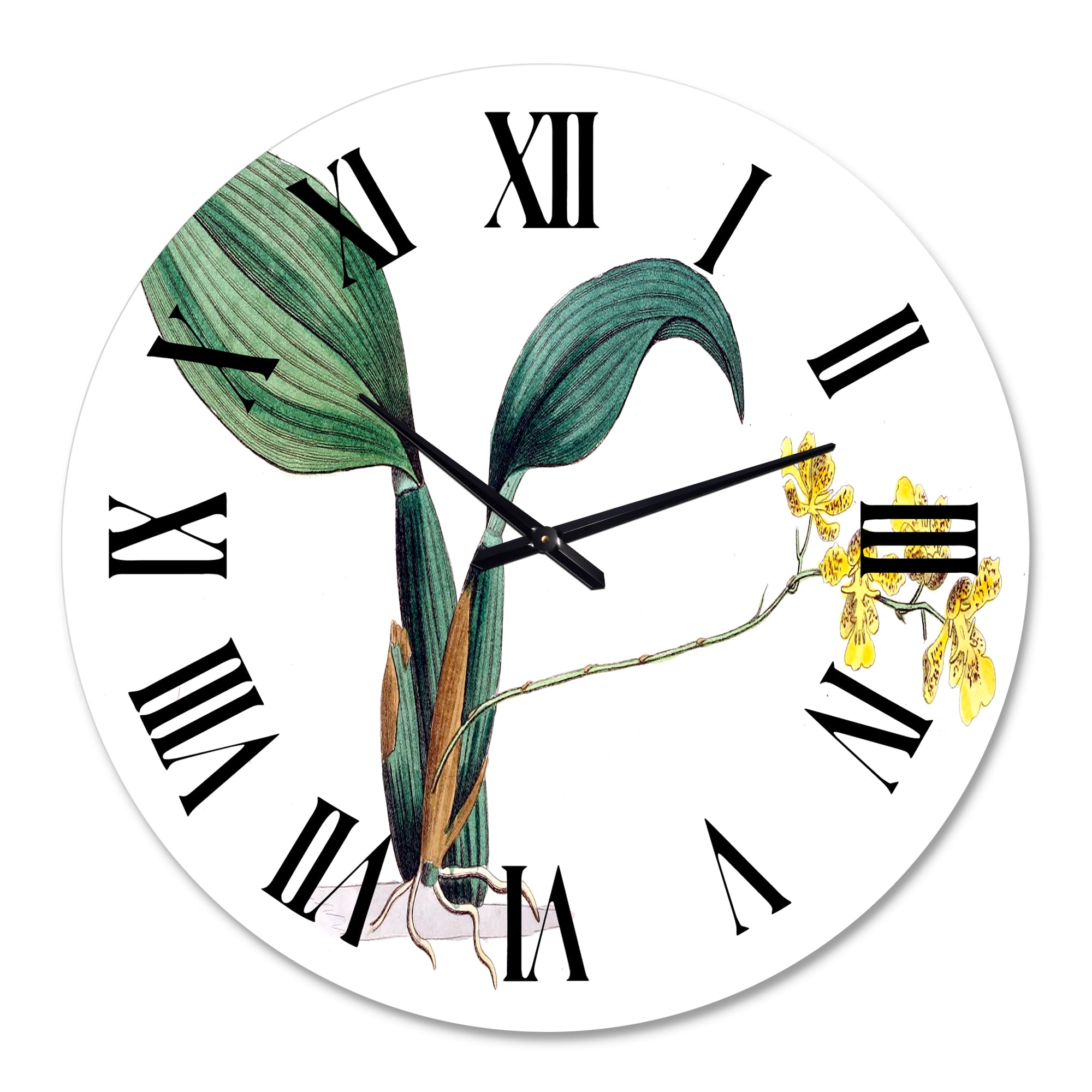 Designart 1 in Quartz Traditional Wall Clock