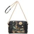 thumbnail image 2 of FORMRS Women Crossbody Purse with Chain Strap Vegan Leather Shoulder Handbag, Black Dinosaur, 2 of 7