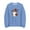 Blue, variant on Halloween Sweatshirt Oversized Cute Printed 2025 Crewneck Long Sleeve Shirts for Women Tunic Pullover Tops Streetwear Fall Winter Womens Clothes