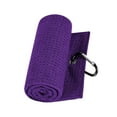 thumbnail image 4 of Toalla de golf cómoda con toalla limpia de pelota de golf accesorios de golf carabinores Púrpura, 4 of 8