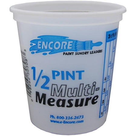 

18PC Encore Plastics 300338 8Oz Measure Container / 1 EA