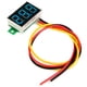 thumbnail image 2 of Voltímetro Medidor De Voltaje Voltímetro Digital 0.36 Pulgadas Tres Cables 0-100V Pantalla LED Medidor De Voltaje Impermeable Azul ANGGREK Hardware, 2 of 8