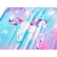 thumbnail image 4 of Topgal Tween Girls Pajamas Tie Dye Rainbow Unicorn Cotton Tank Top & Shorts PJS Size 18, 4 of 6