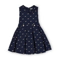 thumbnail image 1 of Hope & Henry Girls' Sleeveless Dress with Gathered Waist and Bow Detail, 1 of 4