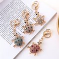 thumbnail image 3 of Llaveros con diamantes de imitación en forma de tortuga - Para hombres, mujeres y niños JAMW Sencillez, 3 of 5
