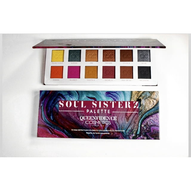 Queenfidence Palette de Fards à Paupières Soul Sisterz