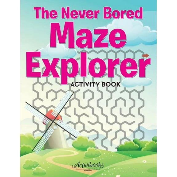 The Never Bored Maze Explorer Activity Book, (Paperback)