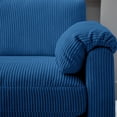 thumbnail image 2 of LOYALICE 115" Cozy Oversized Corduroy Modular Sectional Sofa U Shaped 6 Seat Couch with Movable Ottoman & Chaise for Living Room Bedroom, Navy, 2 of 10