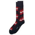 thumbnail image 4 of Alfani Mens Patterned Socks, Choose Sz/Color: 10-13/Red/Black, 4 of 5