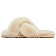 thumbnail image 4 of Lamo Footwear Women's Serenity Sheepskin Sandal Slippers Cream Small  US, 4 of 5
