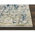 thumbnail image 4 of Nourison Fusion Bohemian Cream/Blue 2'2" x 7'6" Area Rug, (2x8), 4 of 7