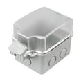 thumbnail image 4 of Lipstore 2 Pieces Outdoor Outlet Cover Waterproof for Garden Kitchen Home Improvement For Exposed Socket, 4 of 8