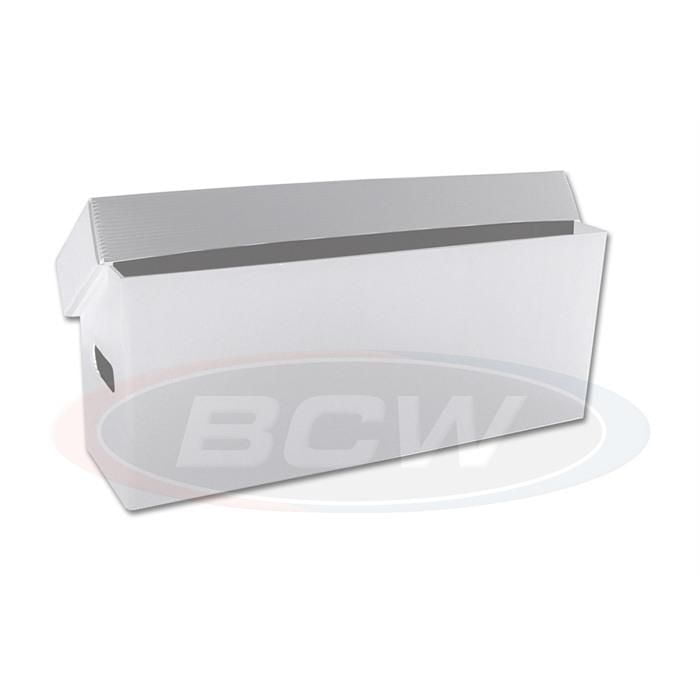 BCW Long Comic Storage Box Plastic White