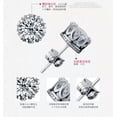 thumbnail image 6 of EOEMY Women'S 925 Silver Crystal Rhinestone Crown Charm Ear Studs Earrings Gifts Us, 6 of 9