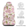 thumbnail image 5 of Yiaed Lilies Flowers Print Car Seat Covers,Universal Auto Seats Protector Fits for Car,SUV Sedan,Truck,Automotive Seat Covers & Accessories(Two packs), 5 of 7