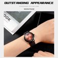 thumbnail image 3 of SKMEI 9245 Reloj elegante de vestir para hombre con fase lunar grande, 3 of 8