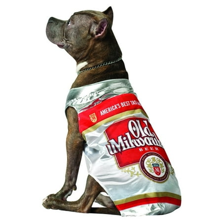 Old Milwaukee Beer Can Pet Dog Costume (Old Milwaukee Best Beer)