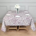thumbnail image 6 of 42x42 Inch Waterproof Square Tablecloth, Thickened Polyester Table Cover for Dining & Parties, Floral Print, 6 of 6