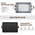 thumbnail image 6 of Yayeee Foldable Storage Basket for Shelves with Handles Set of 2 Waterproof Cloth Bins, Window Space, 6 of 7