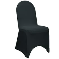 Your Chair Covers - Stretch Spandex Banquet Chair Cover Black