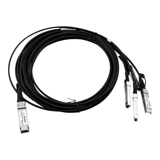 Axiom - Direct attach cable - QSFP+ to SFP+ - 10 ft - twinaxial